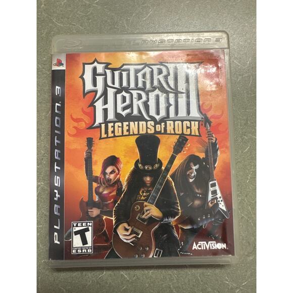 Playstation Other - Guitar Hero III: Legends of Rock (PlayStation 3) – Complete CIB